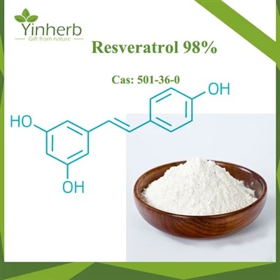 Resveratrol prášek CAS.501‑36‑0 98% Min